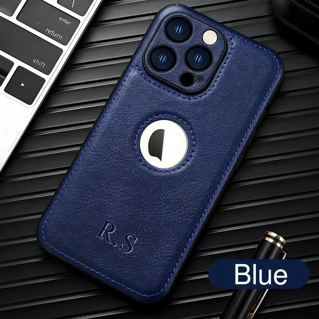 Personalised Faux Leather Phone Case - Vélanoworld