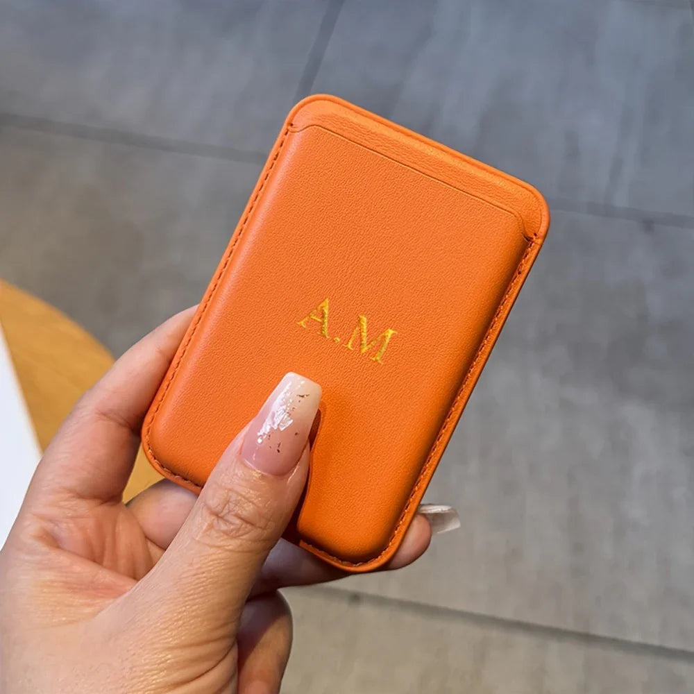 Personalised Magnetic Card Holder - Vélanoworld