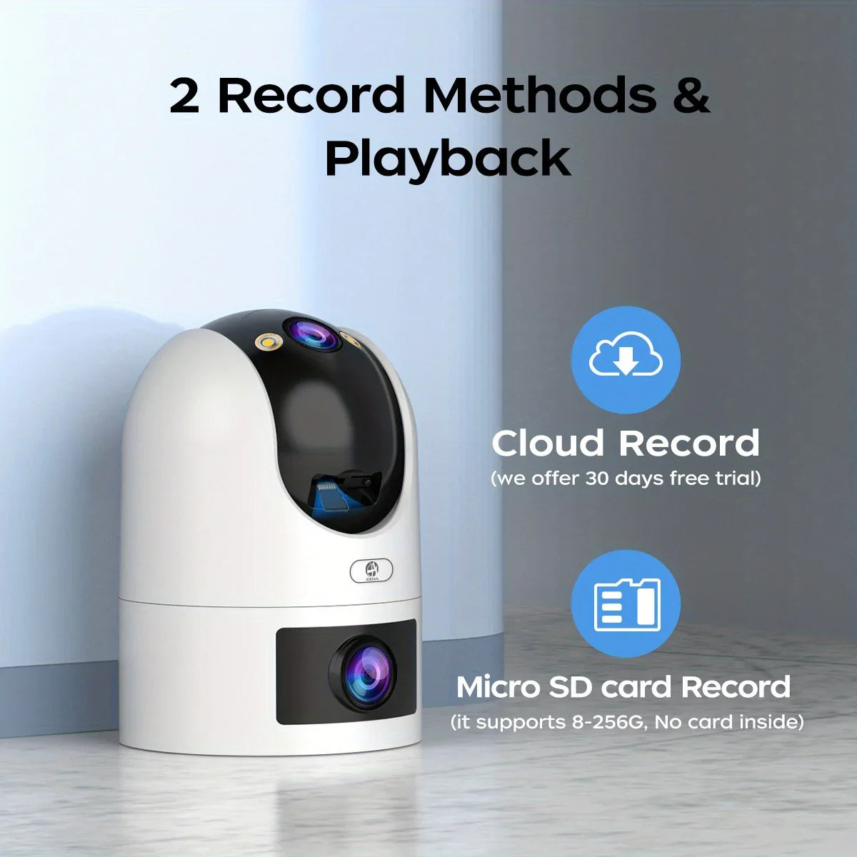 3MP Outdoor WiFi Security Camera with Night Vision