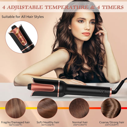 Automatic Ceramic Rotating Hair Curler – Professional Fast-Heating Air Spin Curling Wand