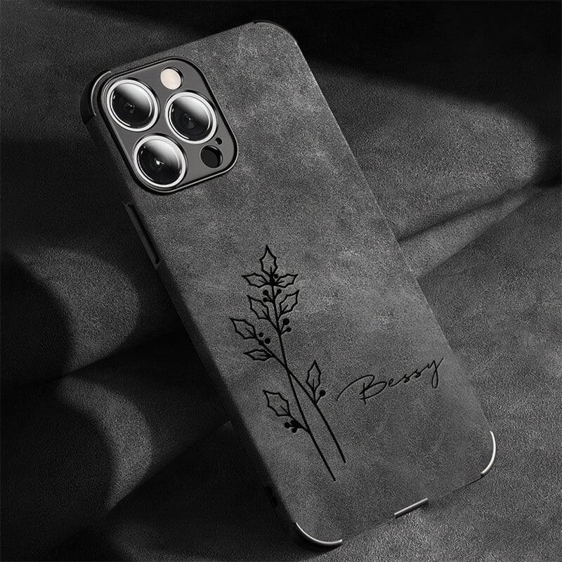 Personalised Floral Phone Case - Vélanoworld