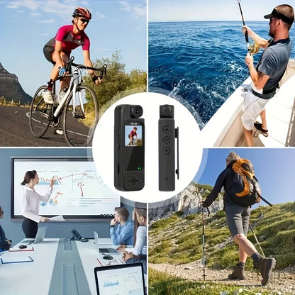 2K Compact Wearable Body Camera