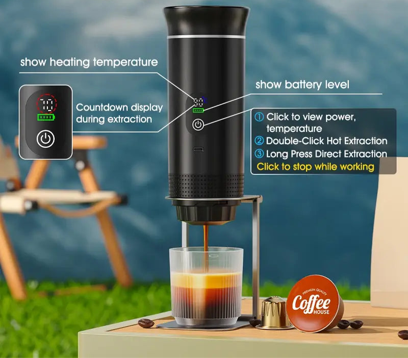 3-in-1 Portable Coffee Maker
