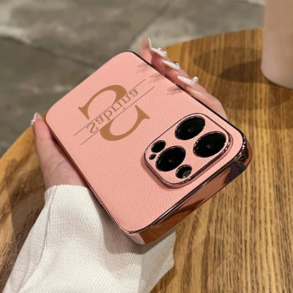 Personalised Faux Leather iPhone Case - Vélanoworld