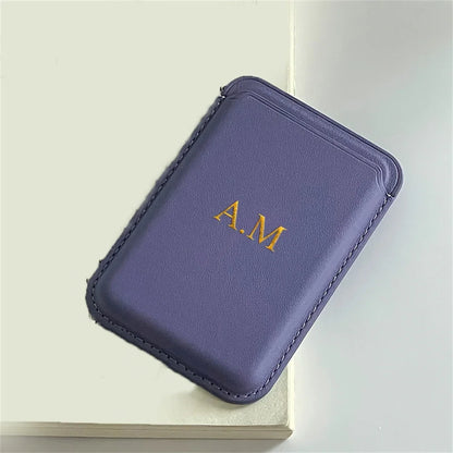Personalised Magnetic Card Holder - Vélanoworld