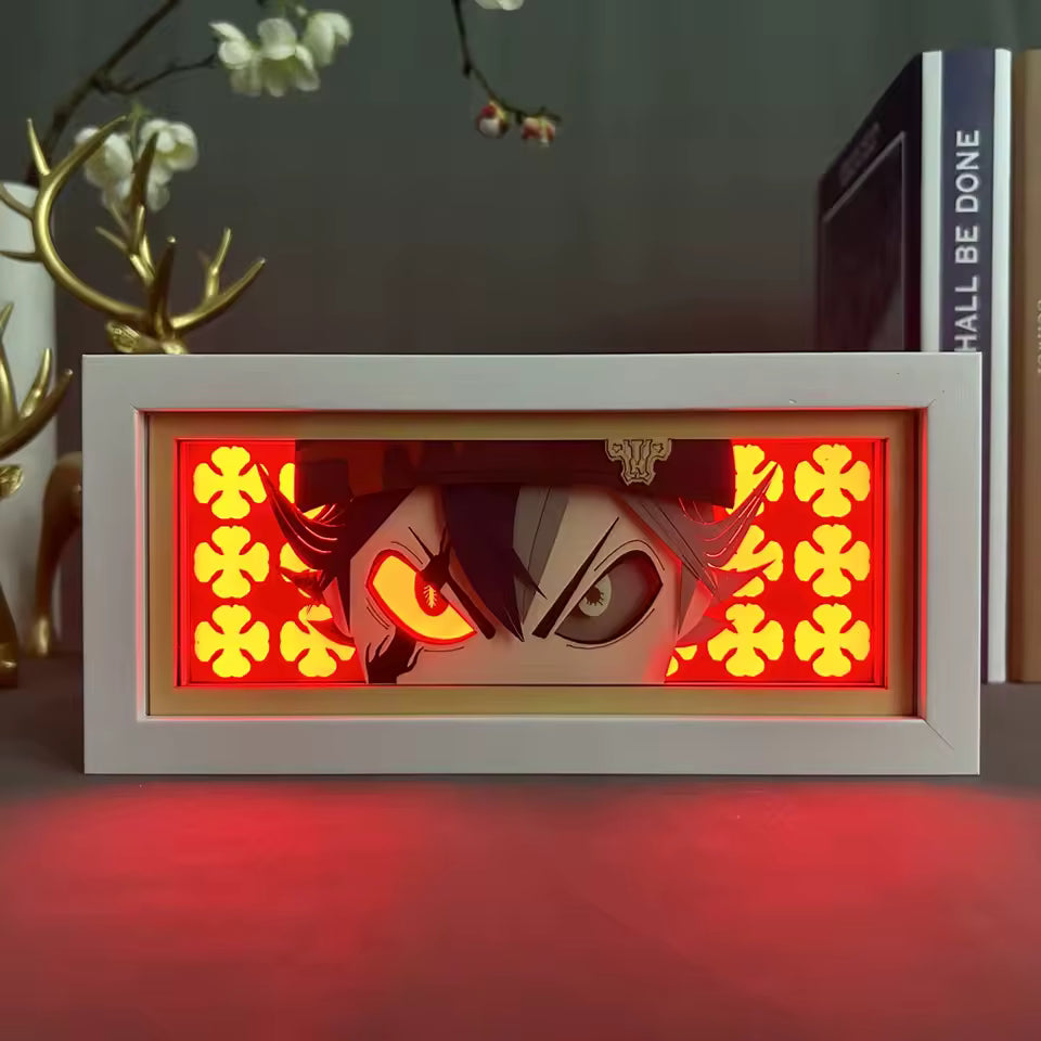 3D Shadow Box Anime LED Night Light