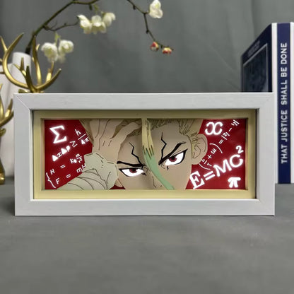3D Shadow Box Anime LED Night Light