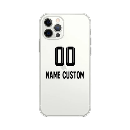 Custom Football Number & Name iPhone Case - Vélanoworld