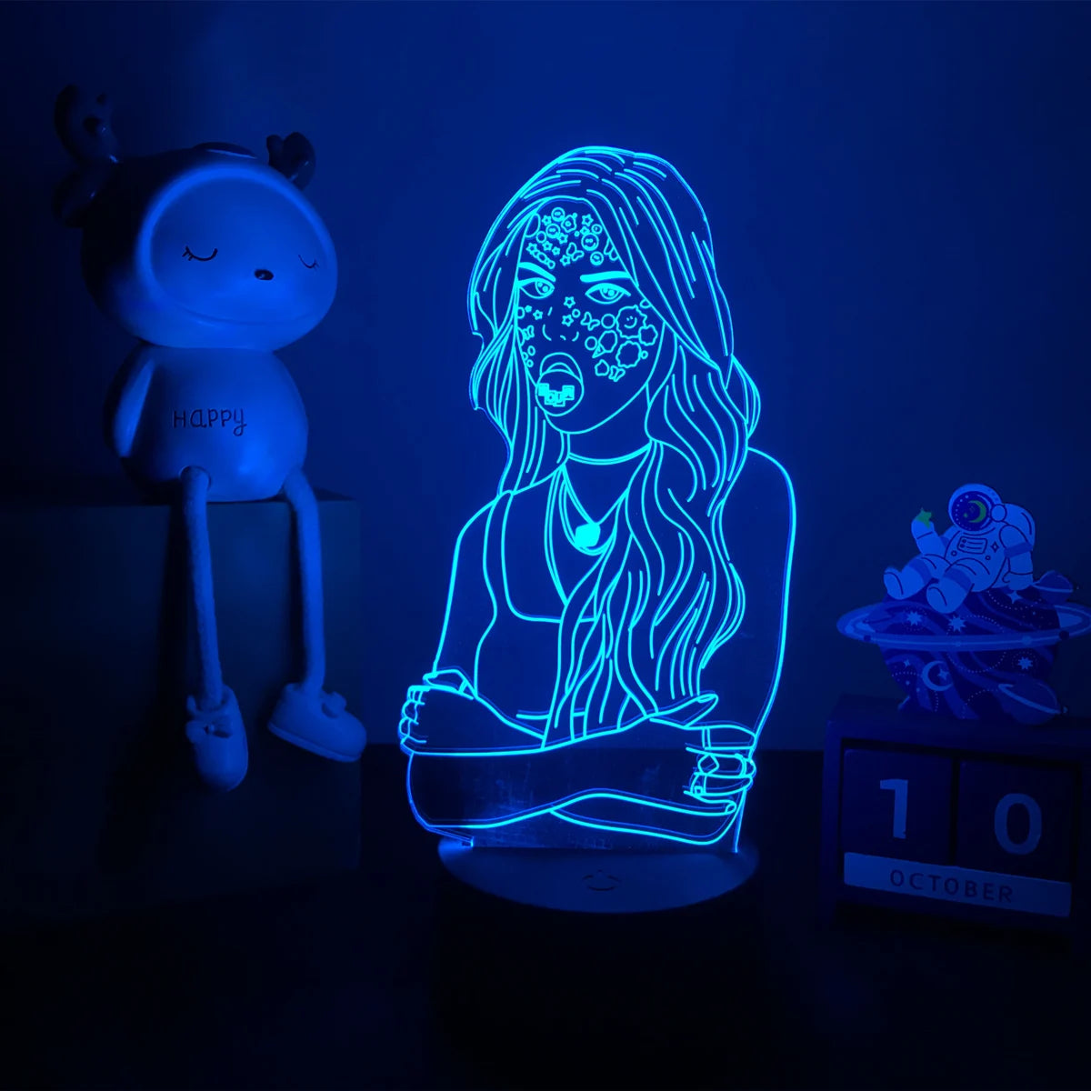 Olivia Rodrigo 3D LED Night Light