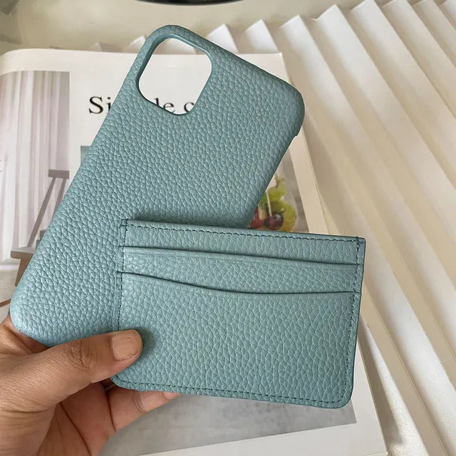 Customisable iPhone/wallet case gift set - Vélanoworld