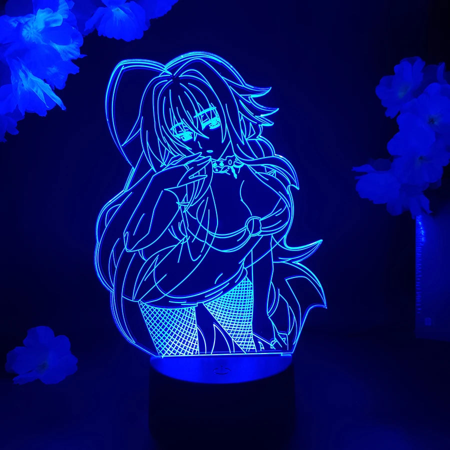 High School DxD Anime LED Light Painting