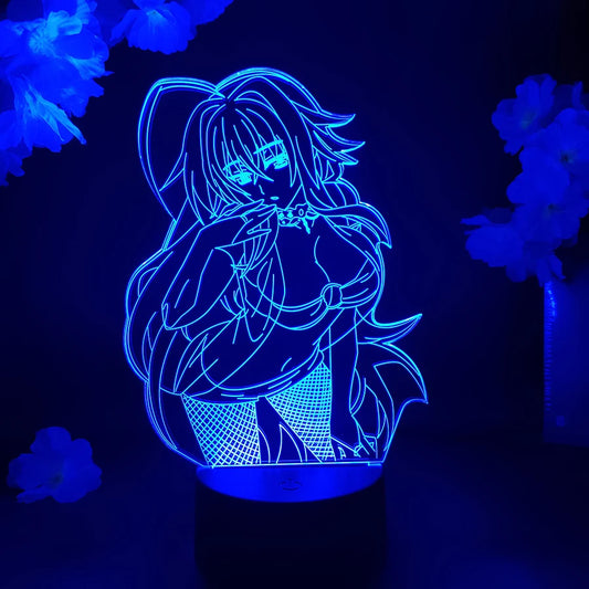 High School DxD Anime LED Light Painting