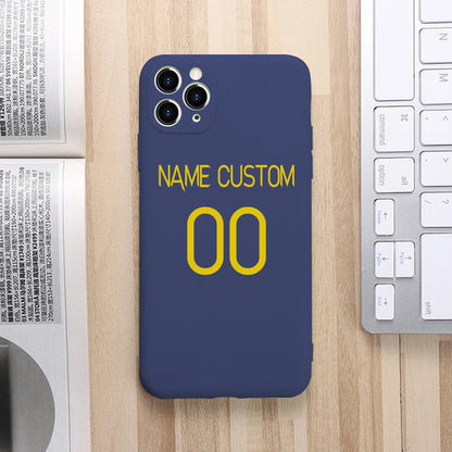 Custom Football Number & Name iPhone Case - Vélanoworld