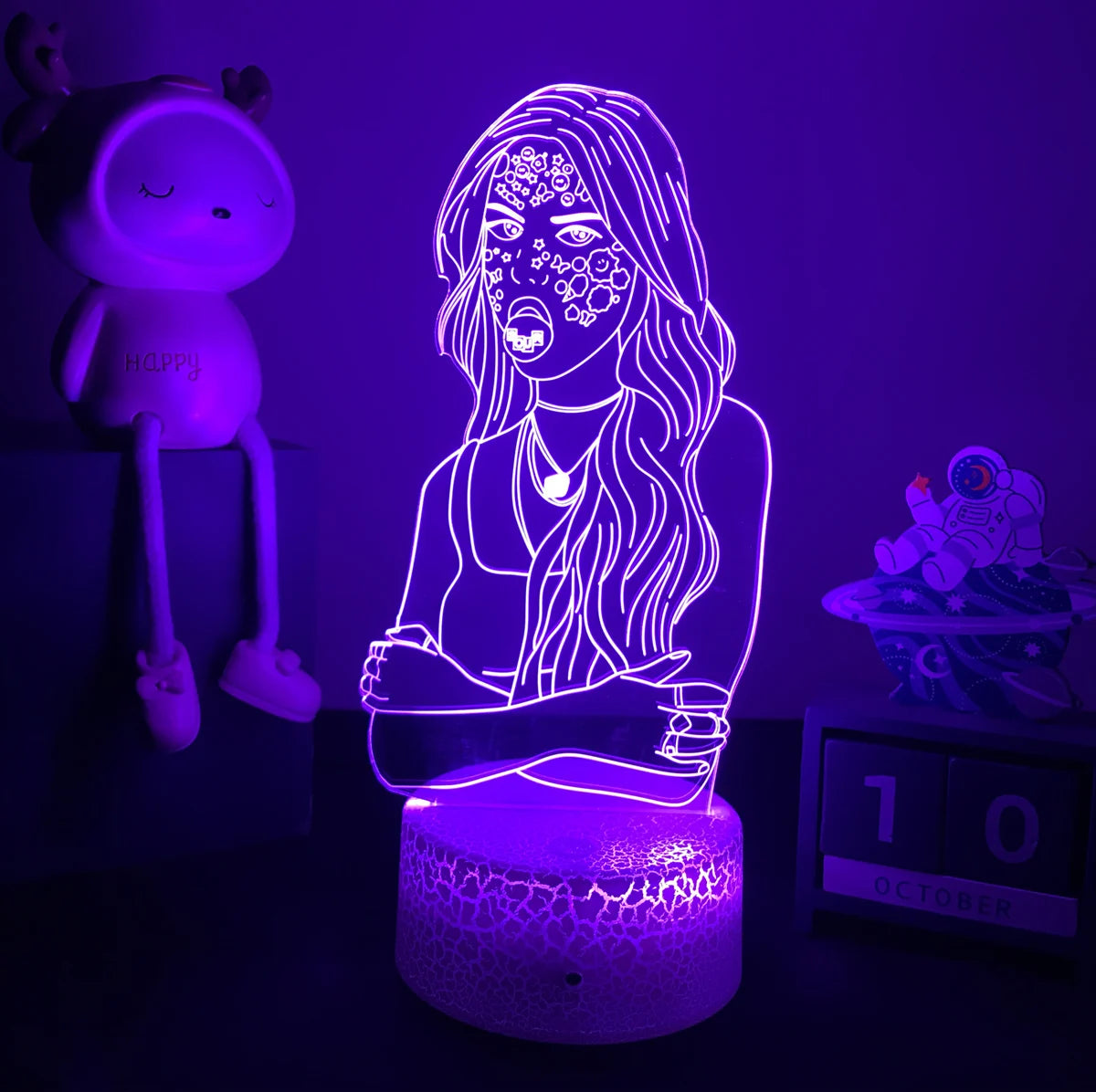 Olivia Rodrigo 3D LED Night Light