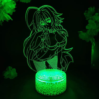 High School DxD Anime LED Light Painting