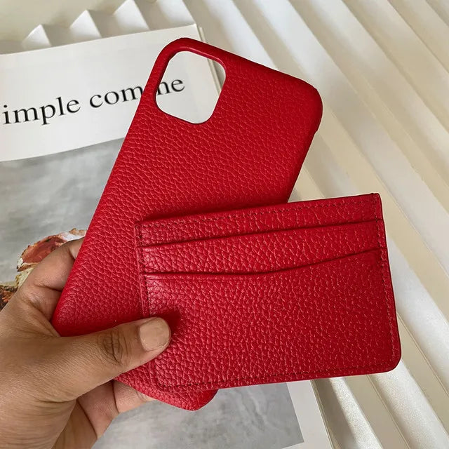 Customisable iPhone/wallet case gift set - Vélanoworld