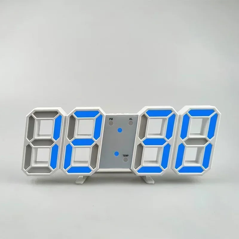 3D LED Wall & Desk Digital Clock