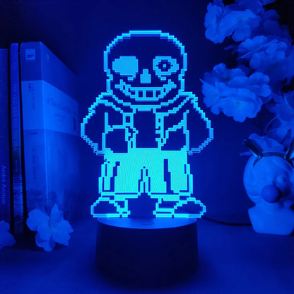 Undertale 3D LED Night Light
