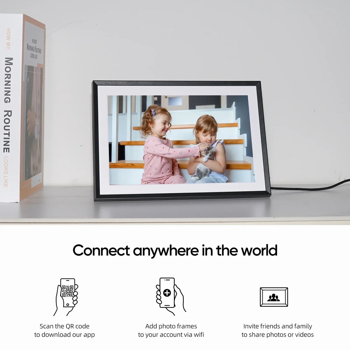 ARZOPA 10.1 Inch Smart WiFi Digital Picture Frame