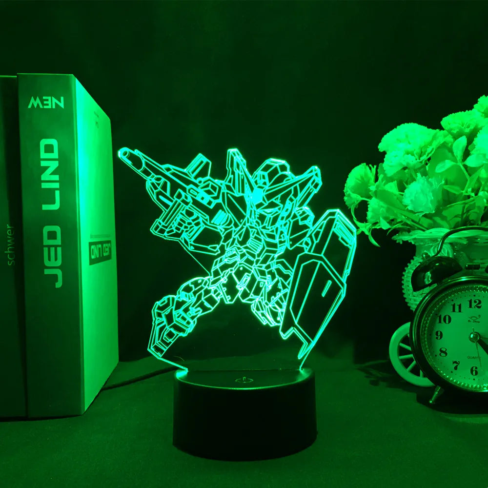 Mobile Suit Gundam Anime 3D LED Night Light