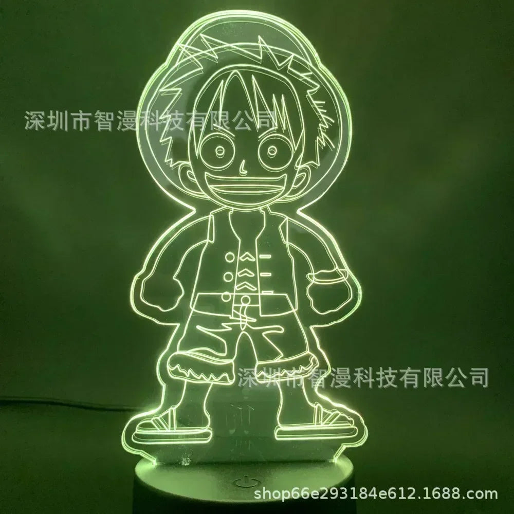One Piece Anime 3D LED Lamp