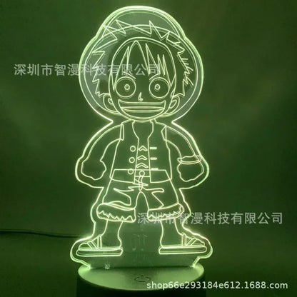 One Piece Anime 3D LED Lamp