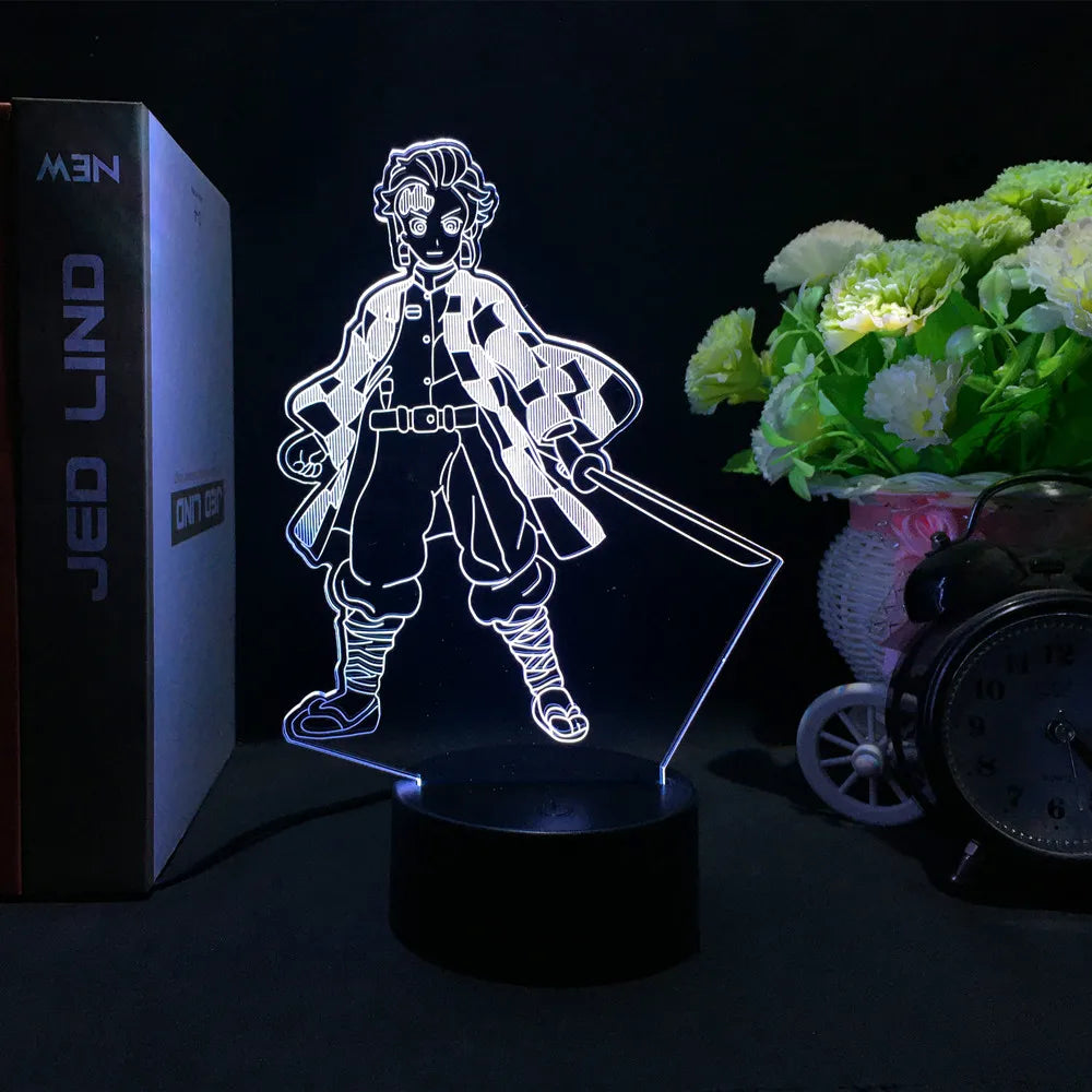 Demon Slayer 3D LED Anime Lamp