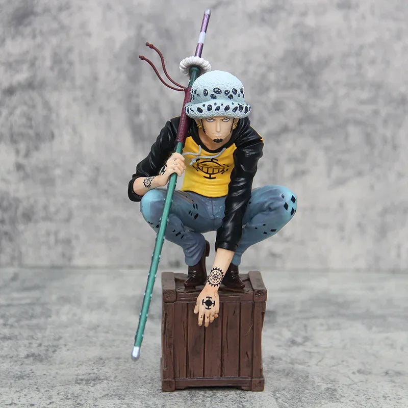 21cm/8.2inch One Piece Trafalgar D. Water Law Action Figure