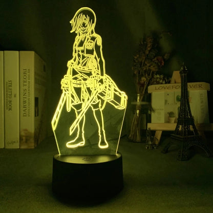 Attack on Titan 3D LED Night Lamp