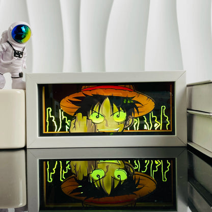 Anime Paper Cut Light Box Night Light