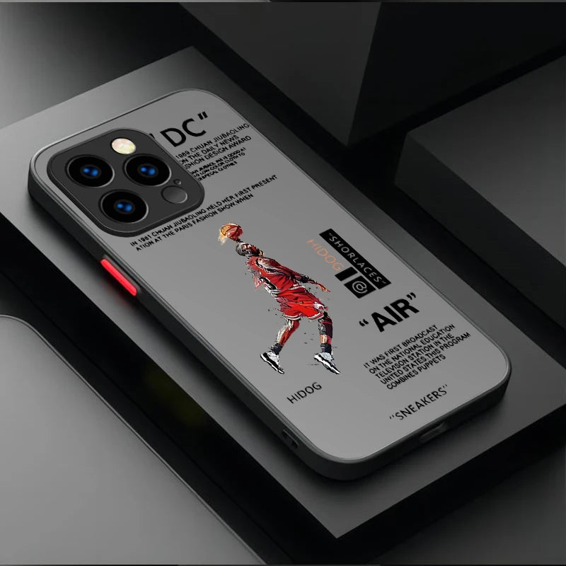 Basketball Star Matte Hard Phone Case