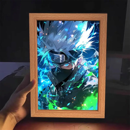 Naruto Anime LED Light Painting