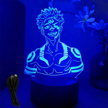 Jujutsu Kaisen 3D LED Anime Lamp