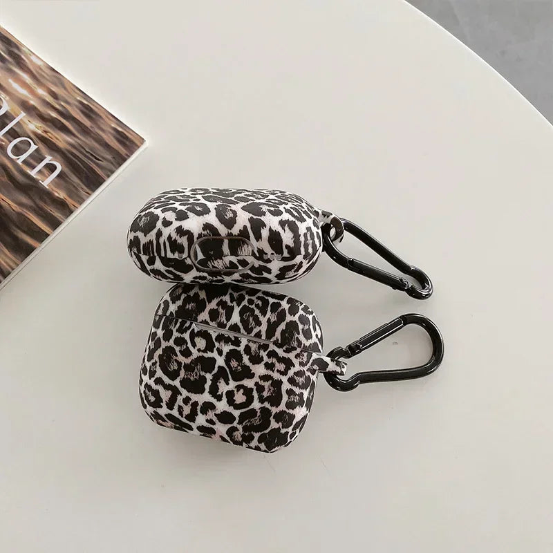 Leopard Print AirPods Case - Vélanoworld