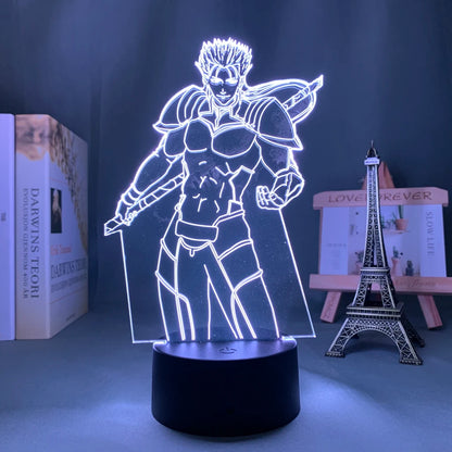 Fate/Stay Night Anime 3D LED Night Light