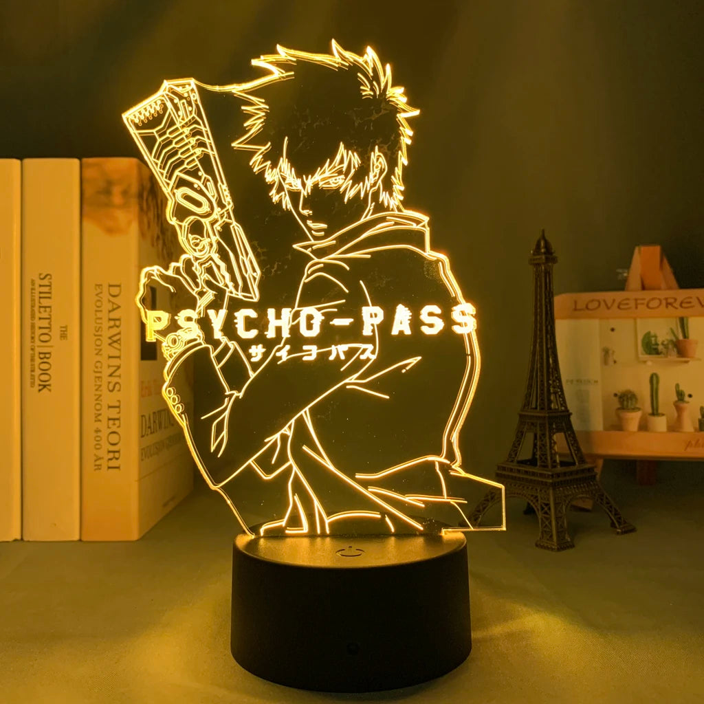 Psycho-Pass Anime 3D LED Night Light