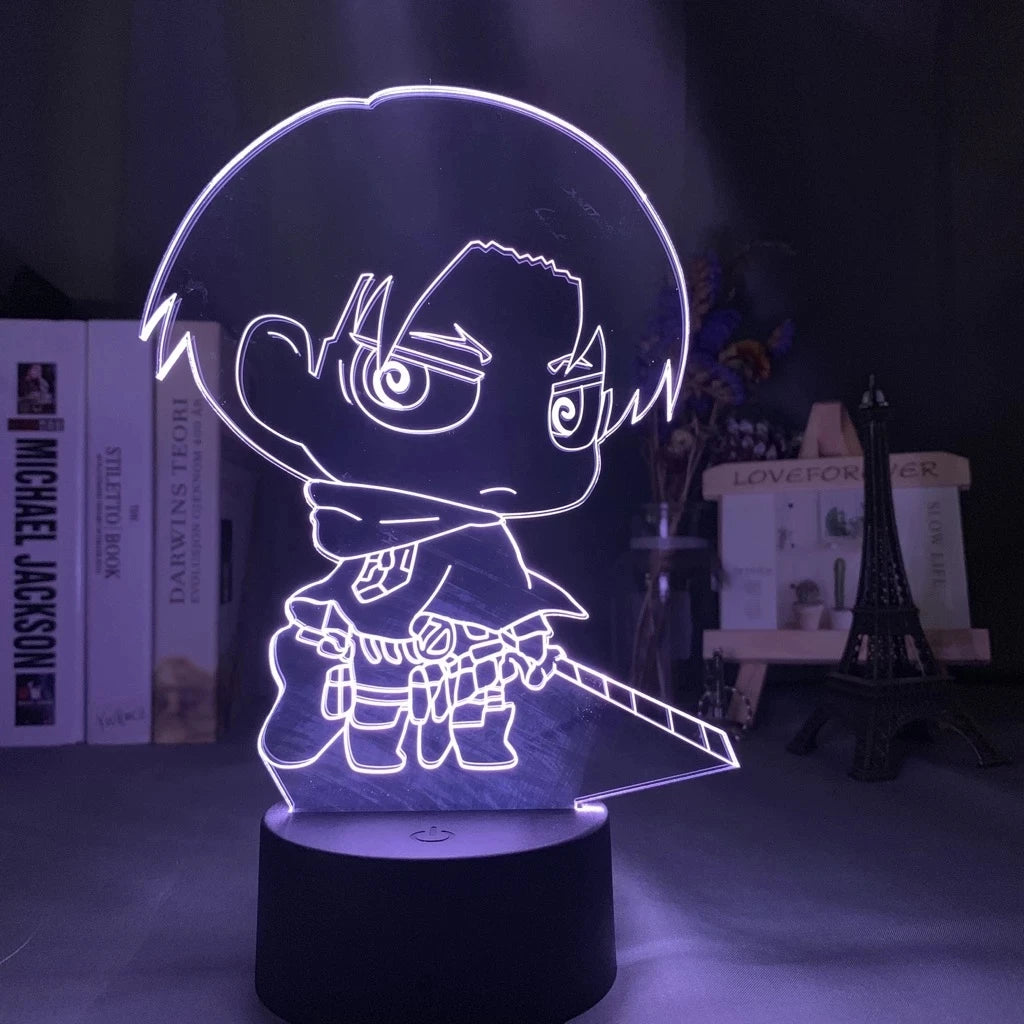 Attack on Titan 3D LED Night Lamp
