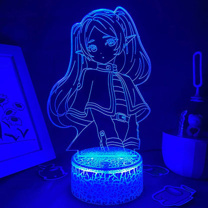 Frieren Anime 3D LED Night Light
