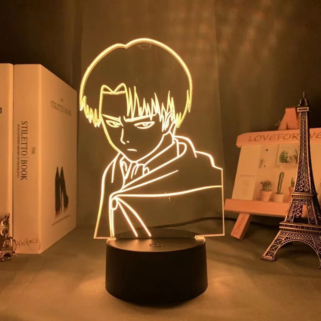 Attack on Titan 3D LED Night Lamp