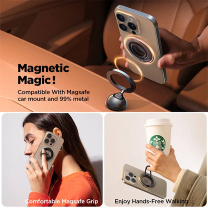 Magnetic Phone Ring Holder