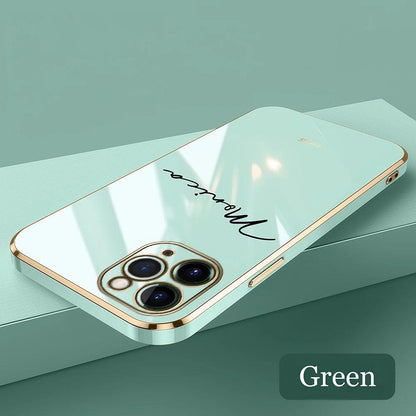 Luxury Silicone Name Case for iPhone - Vélanoworld