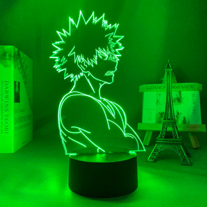 My Hero Academia Anime 3D LED Night Light