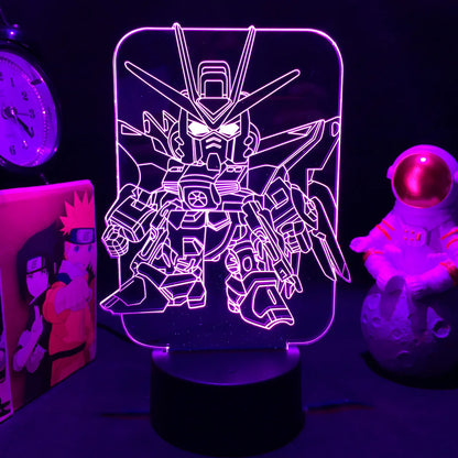 Mobile Suit Gundam Anime 3D LED Night Light