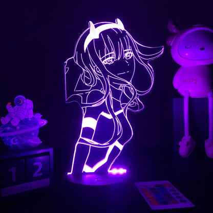 Darling in the Franxx Anime 3D LED Night Light