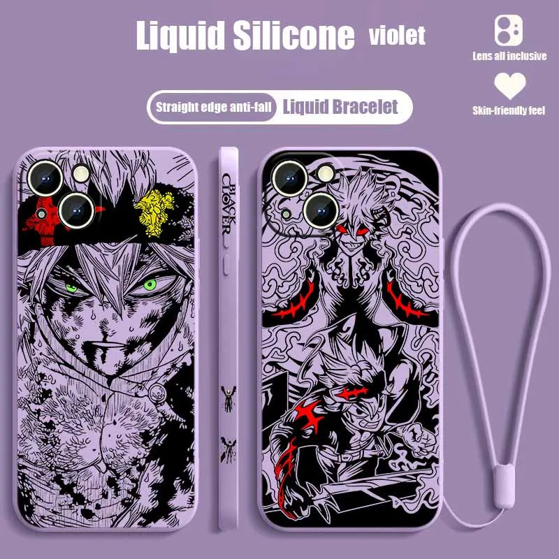 Black Clover Anime Phone Case