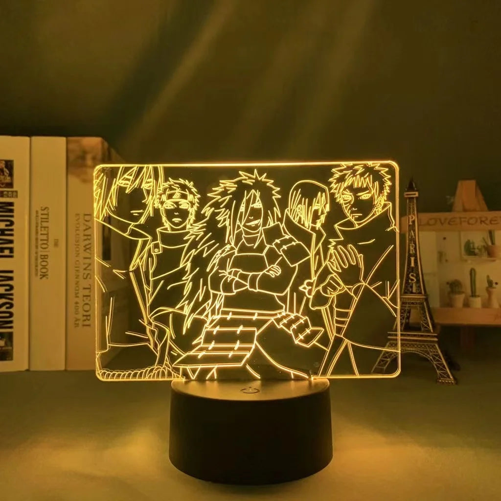 Naruto anime 3D LED Night Light