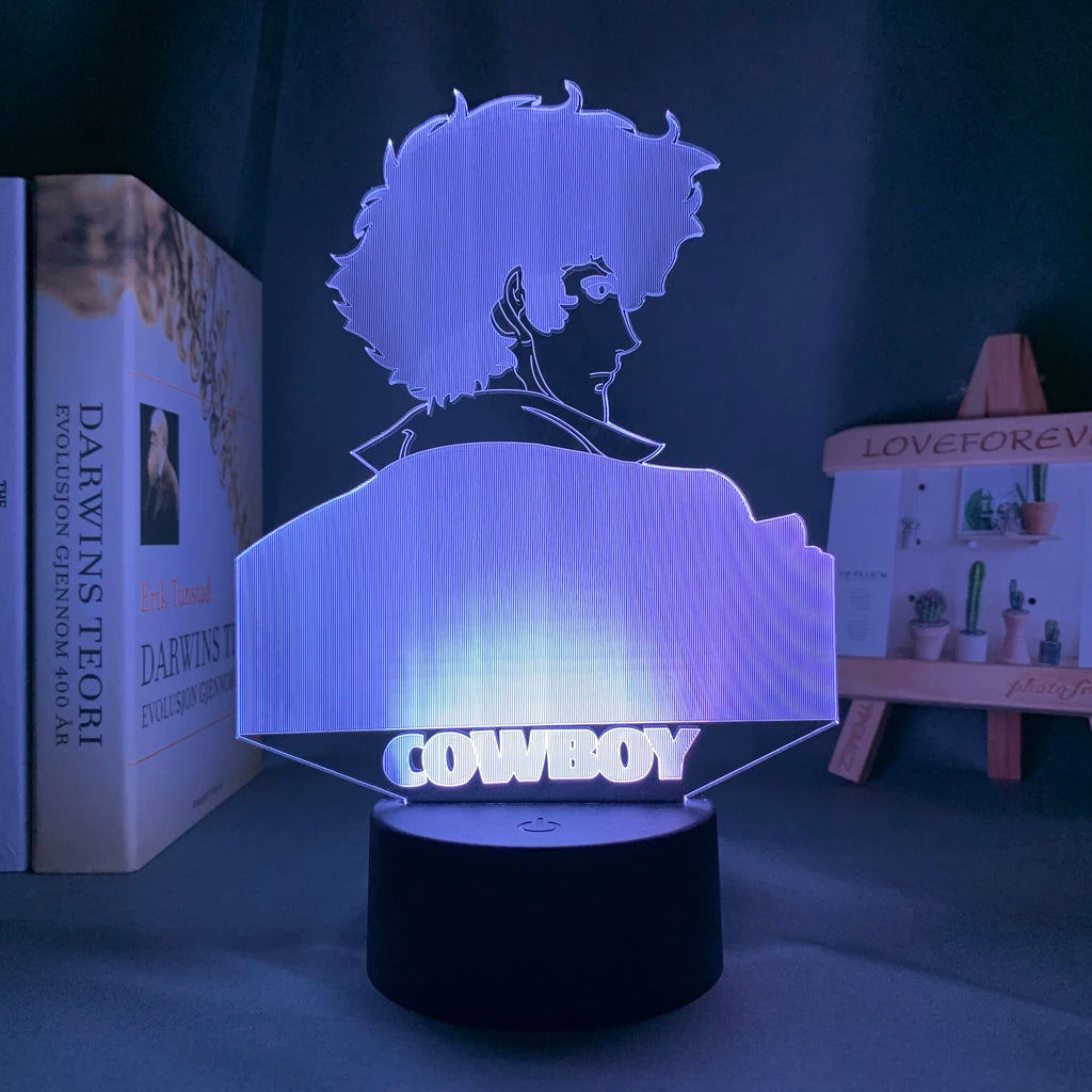Cowboy Bebop Anime 3D LED Night Light
