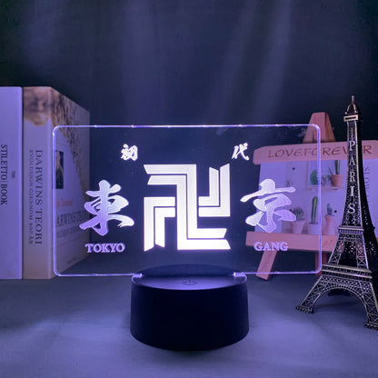 Tokyo Revengers Anime 3D LED Night Light