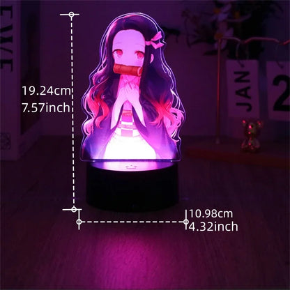 Demon Slayer Anime 3D Lamp