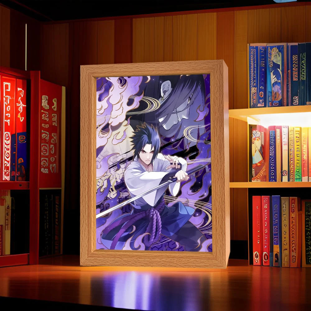 Naruto Anime LED Light Painting